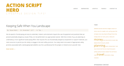 Desktop Screenshot of actionscripthero.org