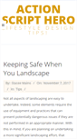 Mobile Screenshot of actionscripthero.org